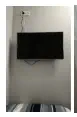 TV im kleinen Schlafzimmer